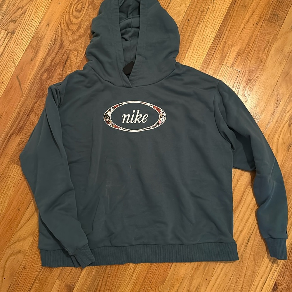Nike floral hoodie 1X